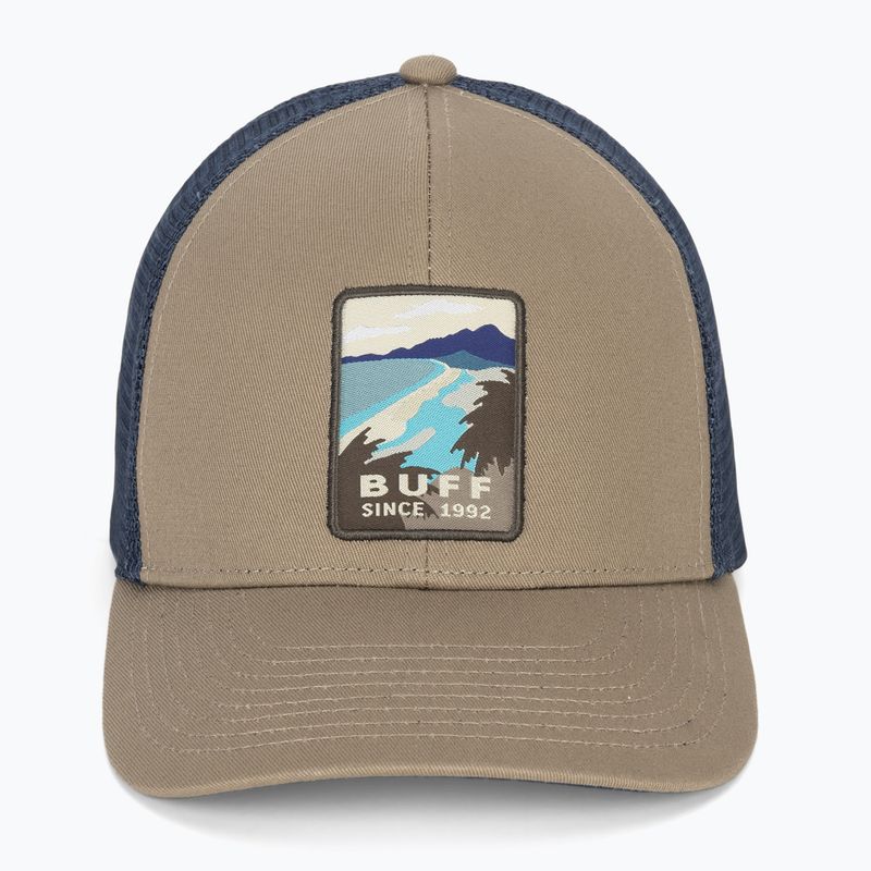 Kepurė su snapeliu BUFF Explore Trucker soor tundra khaki 2