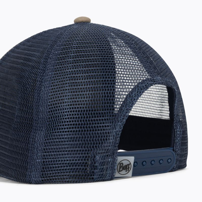Kepurė su snapeliu BUFF Explore Trucker soor tundra khaki 4