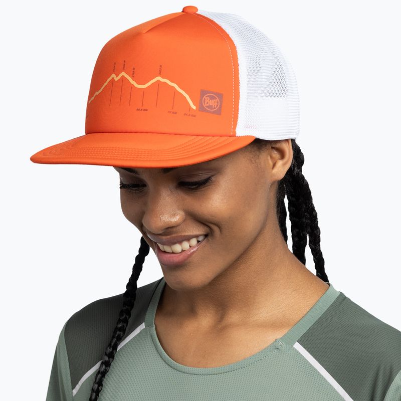 Kepurė su snapeliu BUFF Explore Trucker cram poppy 4