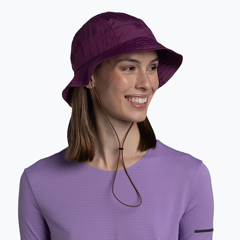 Skrybėlė BUFF Go Bucket Solid purplish 7