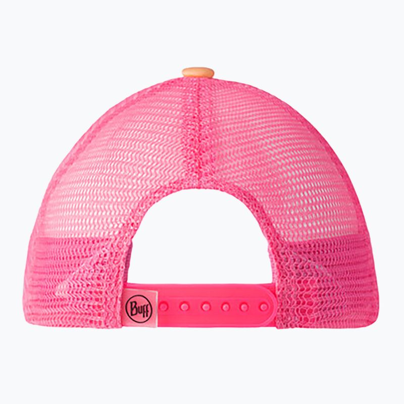 Vaikiška kepuraitė su snapeliu BUFF Trucker Neottia coral 2
