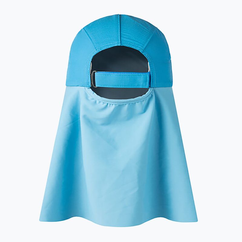 Vaikiška kepuraitė su snapeliu BUFF Desert Kids Solid azure 2