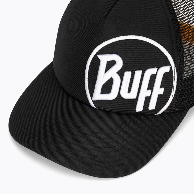 Kepurė su snapeliu BUFF Trucker logo black 3