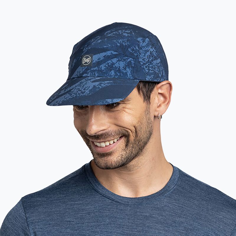 Kepuraitė su snapeliu BUFF Pack Speed Eukar navy 4