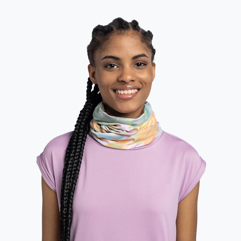 Daugiafunkcinė skarelė BUFF Coolnet UV Insect Shield Solid esmerald seagrove green 3