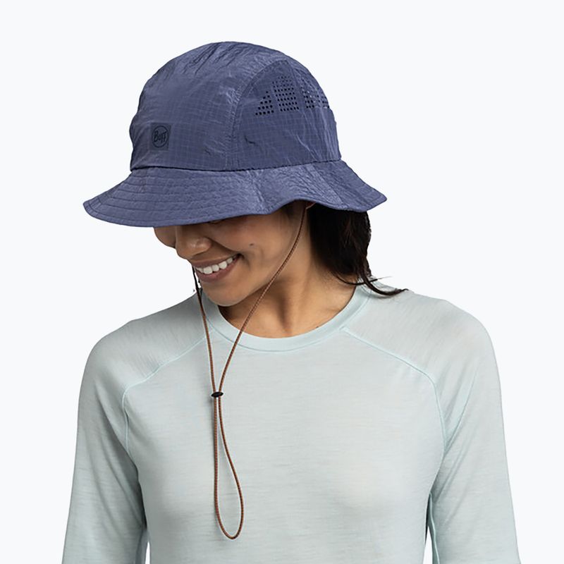 Skrybėlė BUFF Go Bucket Solid indigo 4