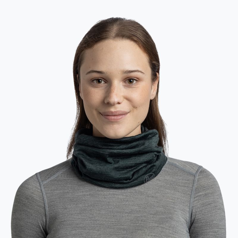 Daugiafunkcinė skara BUFF Lightweight Merino Wool multistripes forest 3