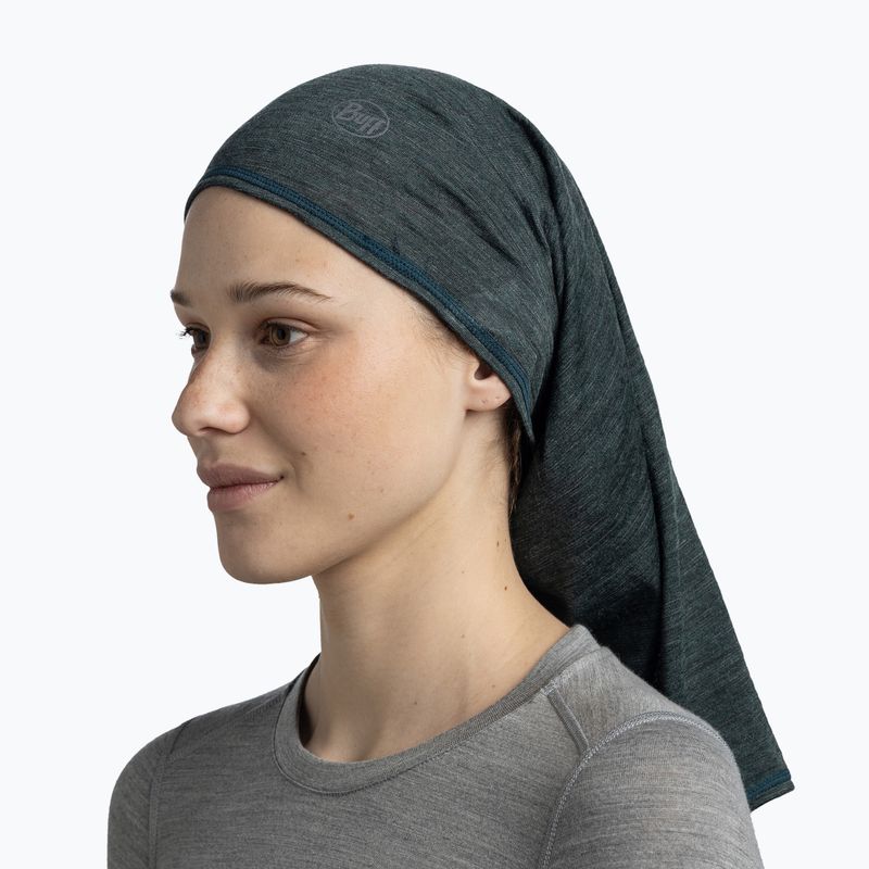 Daugiafunkcinė skara BUFF Lightweight Merino Wool multistripes forest 4