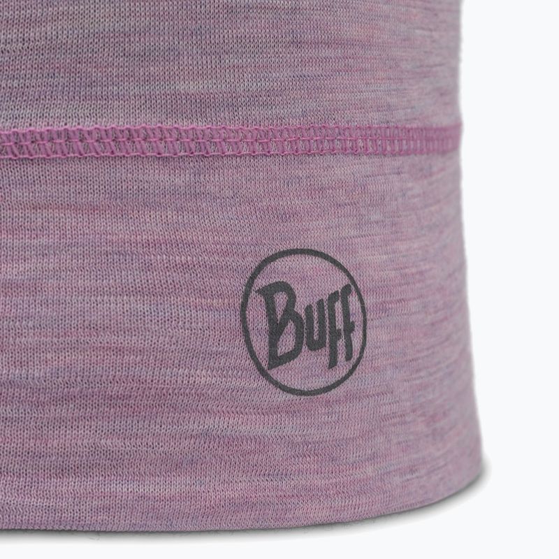 Žieminė kepurė BUFF Lightweight Merino Wool solid pansy 2