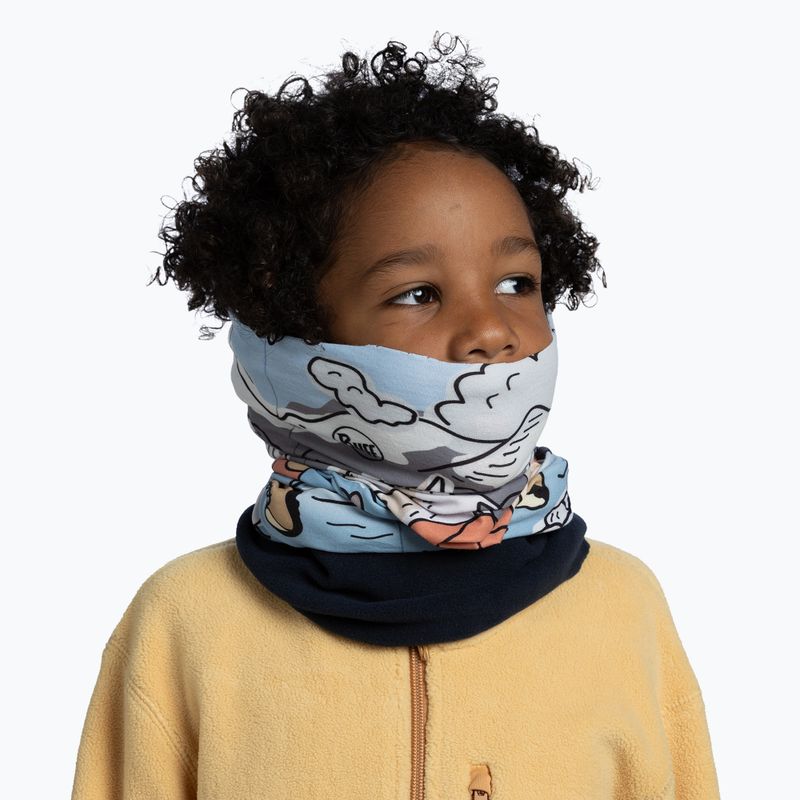 Vaikiška daugiafunkcinė mova BUFF Polar teal blue 4