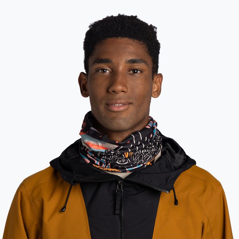 Daugiafunkcinė skara BUFF Thermonet ynjar black 4