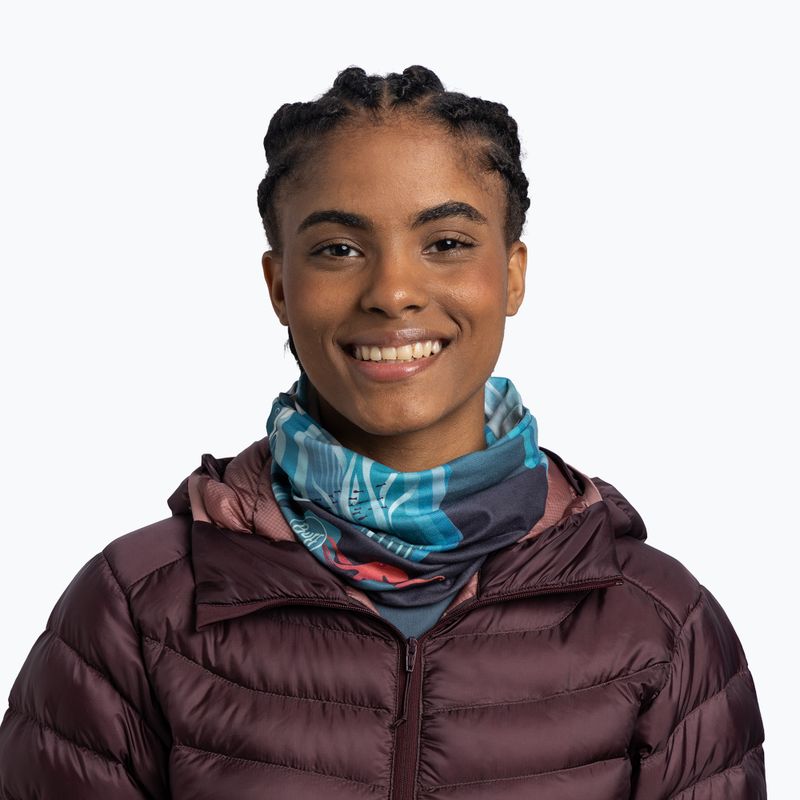 Daugiafunkcinė skara BUFF Original Ecostretch gem malachite 4