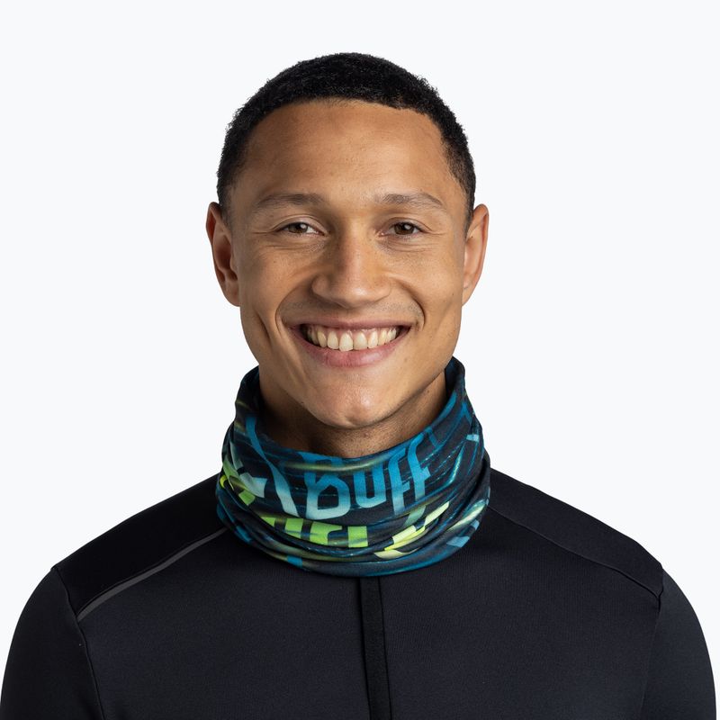 Daugiafunkcinė skara BUFF Original Ecostretch Orby Night Blue 3