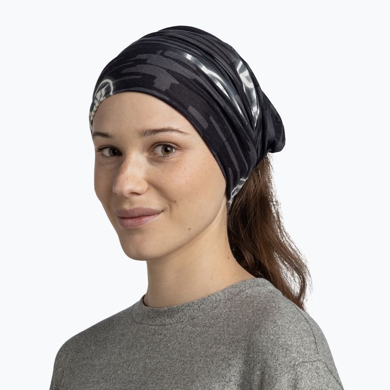 Daugiafunkcinė skara BUFF Original Ecostretch nedre graphite 4