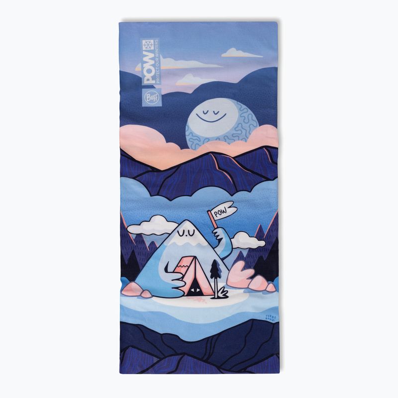 Vaikiška daugiafunkcinė skara BUFF Original Ecostretch pow riam blue 2