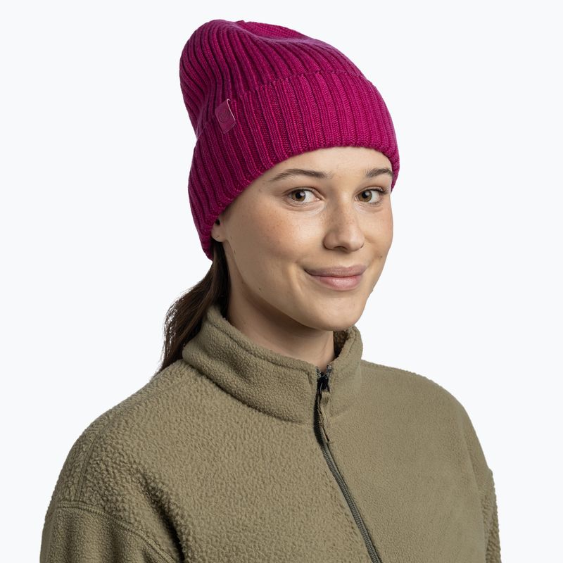 Žieminė kepurė BUFF Knitted Norval orchid 3