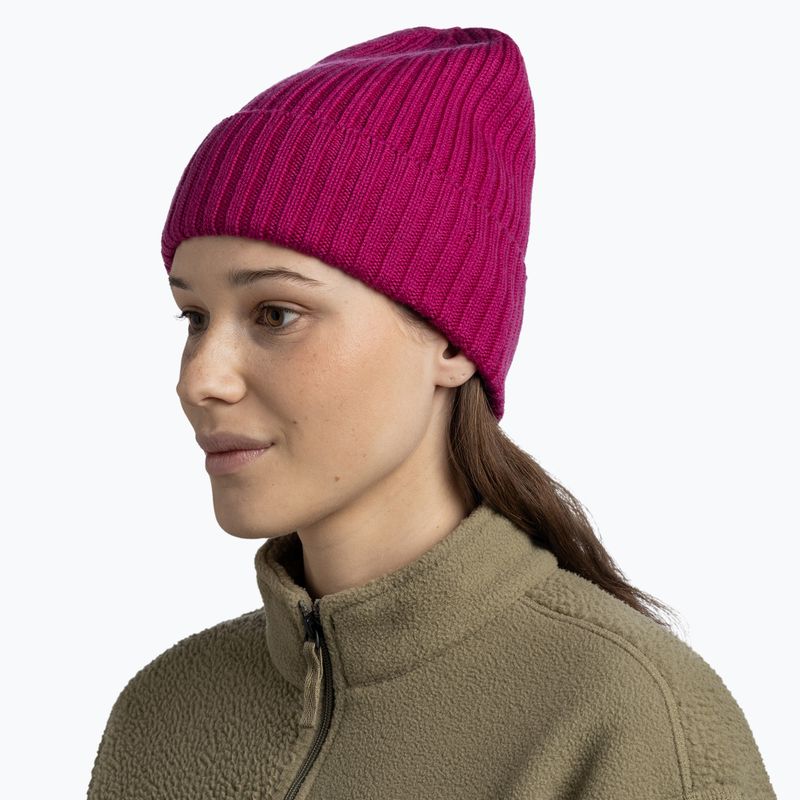 Žieminė kepurė BUFF Knitted Norval orchid 4