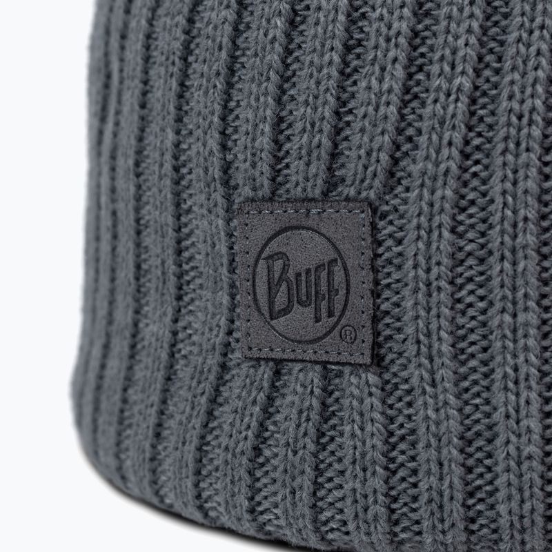 Žieminė kepurė BUFF Knitted Rutger iron grey 2