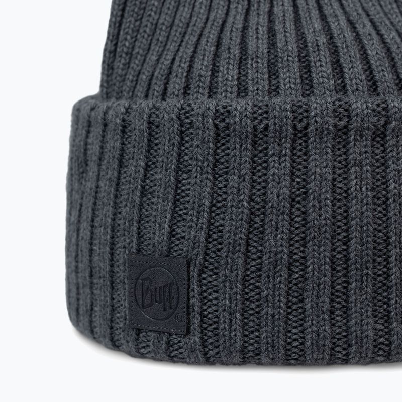 Žieminė kepurė BUFF Knitted Erviny grey heather 2