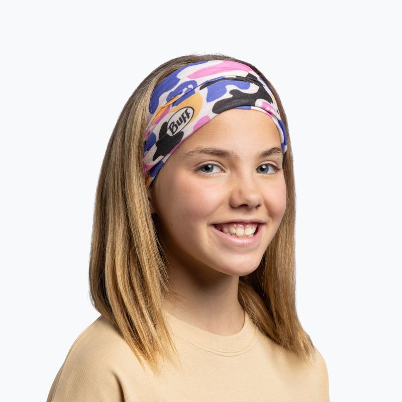 Daugiafunkcinė skara BUFF Coolnet UV flawas pink 4
