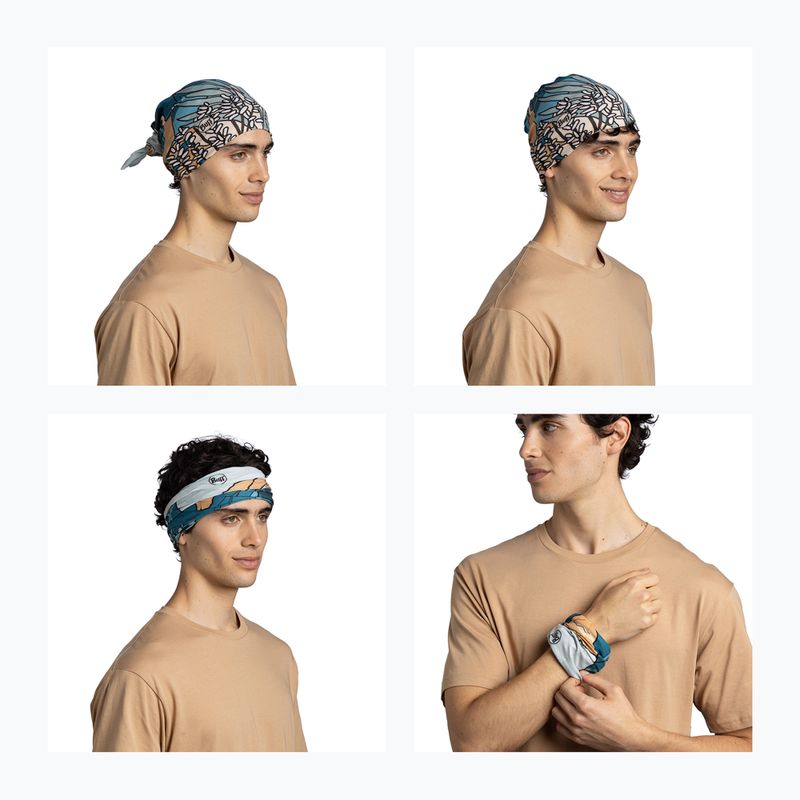 Daugiafunkcinė skarelė BUFF Coolnet UV nive teal 6