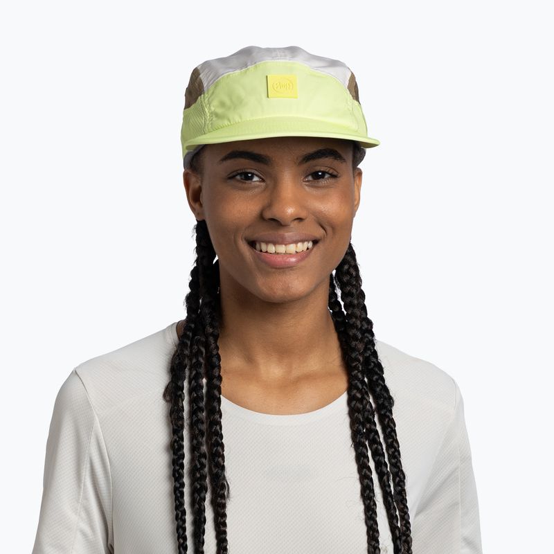 Kepurė su snapeliu BUFF 5 Panel Go domus lemon 3