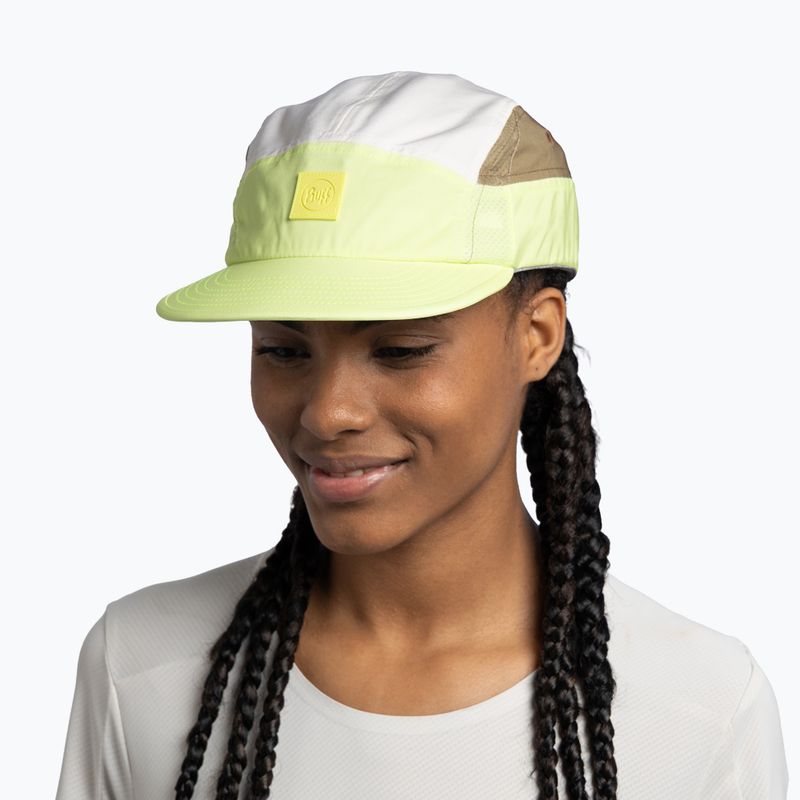 Kepurė su snapeliu BUFF 5 Panel Go domus lemon 4
