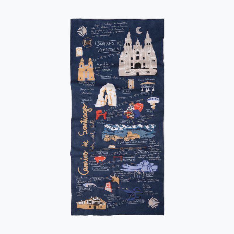 Daugiafunkcinė skara BUFF Coolnet UV camino norte navy 2