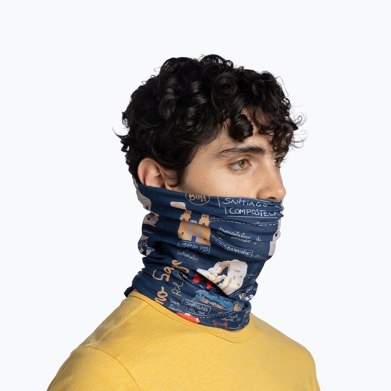 Daugiafunkcinė skara BUFF Coolnet UV camino norte navy 4