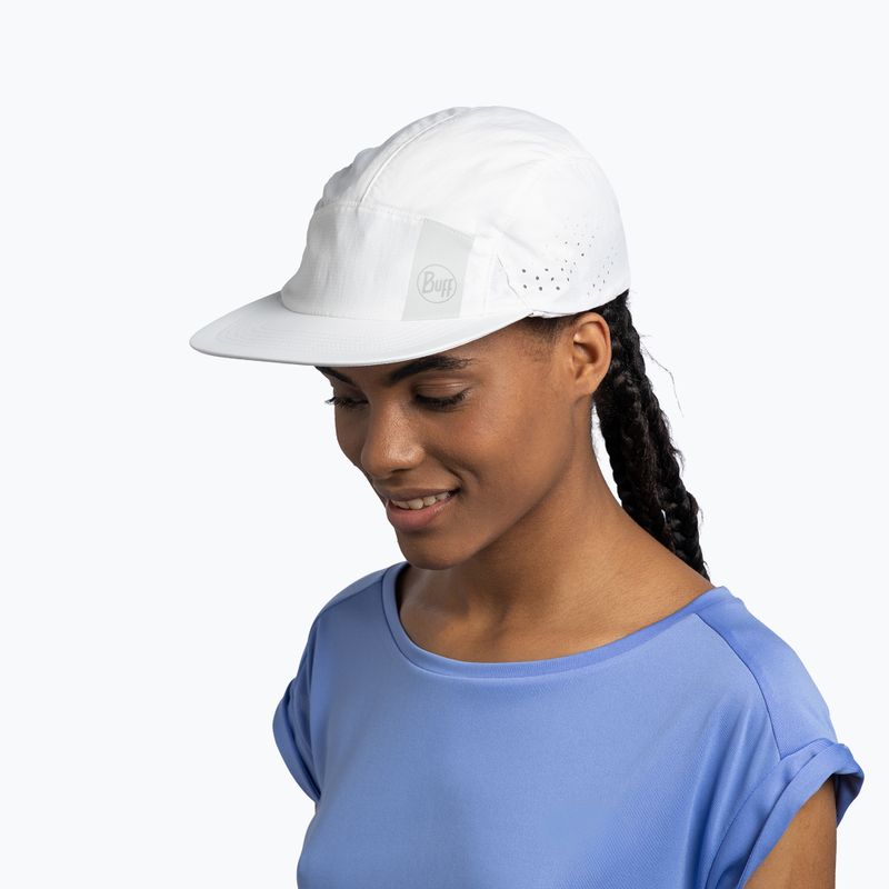 Kepurė su snapeliu BUFF Desert solid white 10