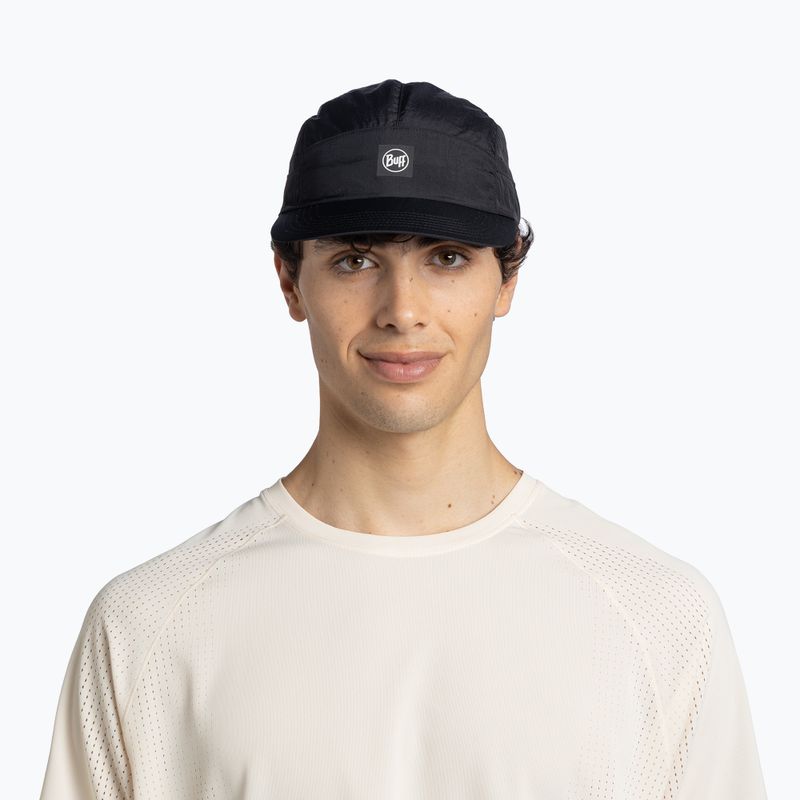 Kepurė su snapeliu BUFF Speed solid black 3