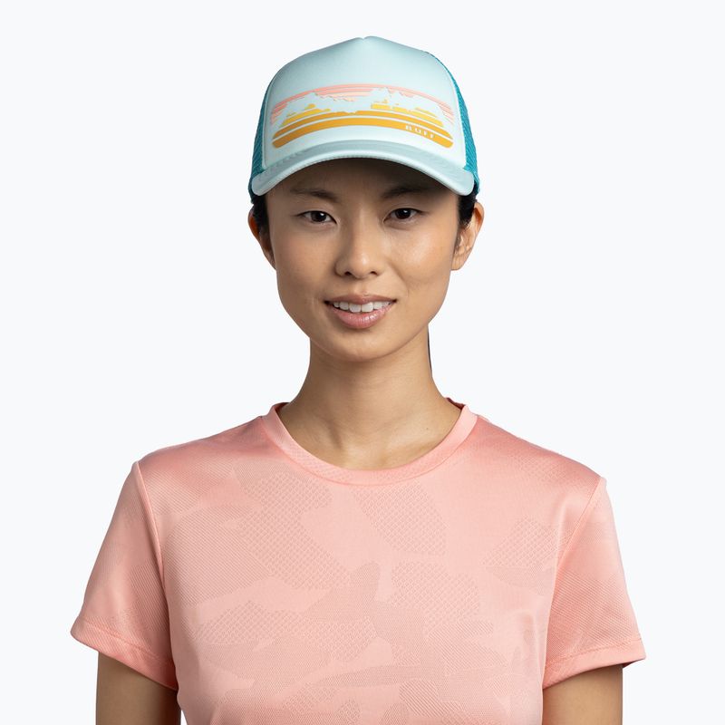 Kepurė su snapeliu BUFF Trucker chara mint 3