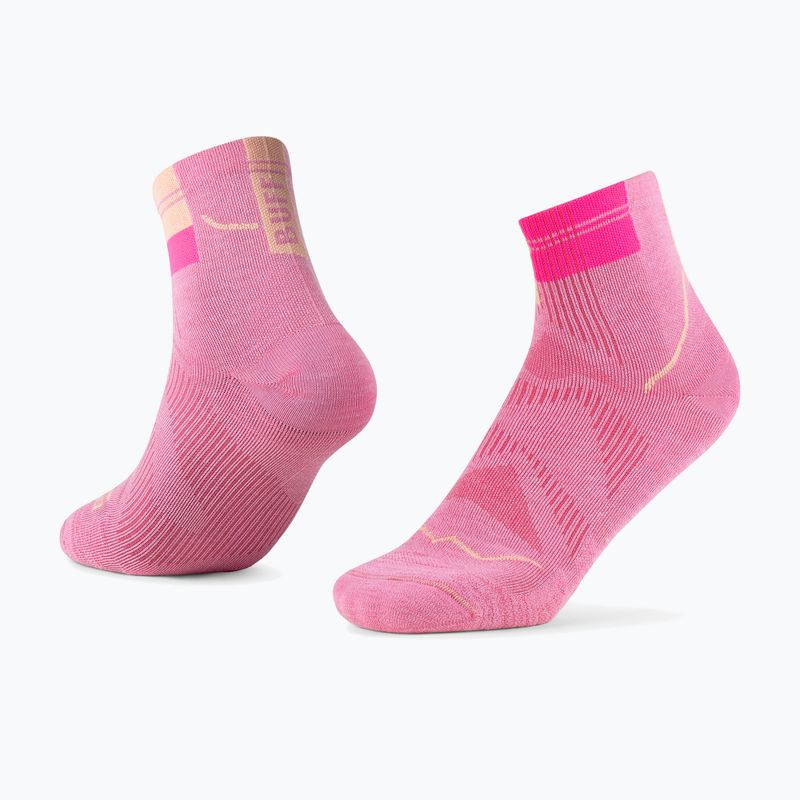 Kojinės BUFF CoolNet Quarter pink 3
