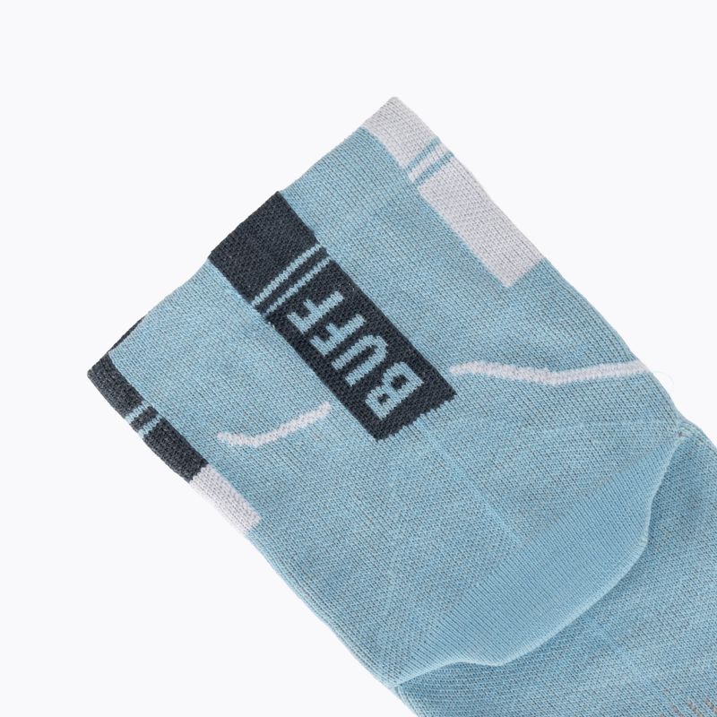 Kojinės BUFF CoolNet Quarter dusty blue 3