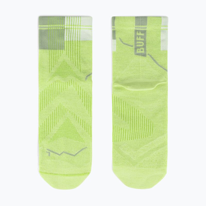 Kojinės BUFF CoolNet Quarter lime 2