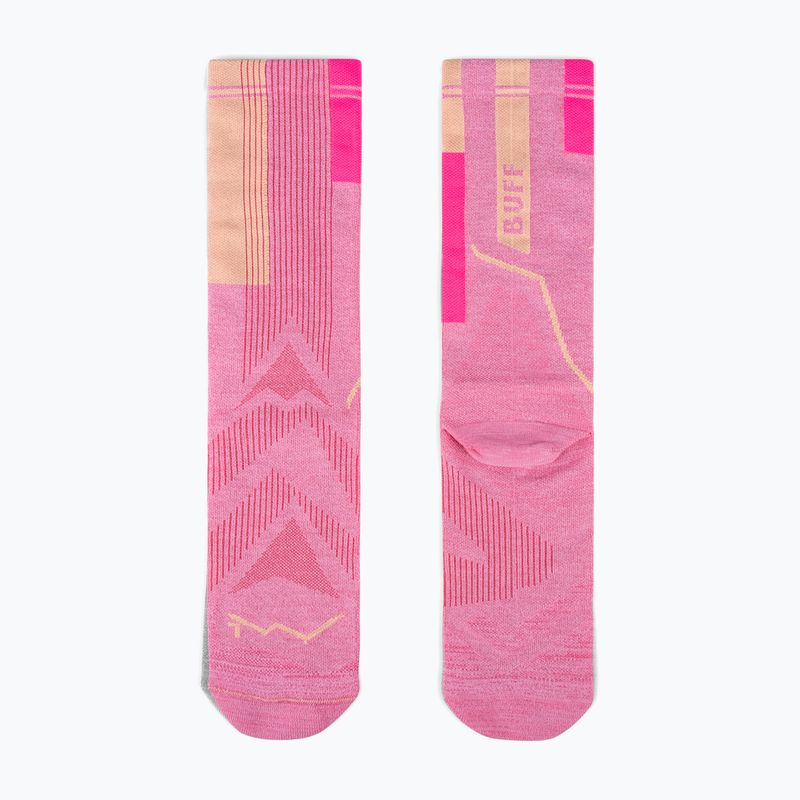 Kojinės BUFF Coolnet Crew pink 2