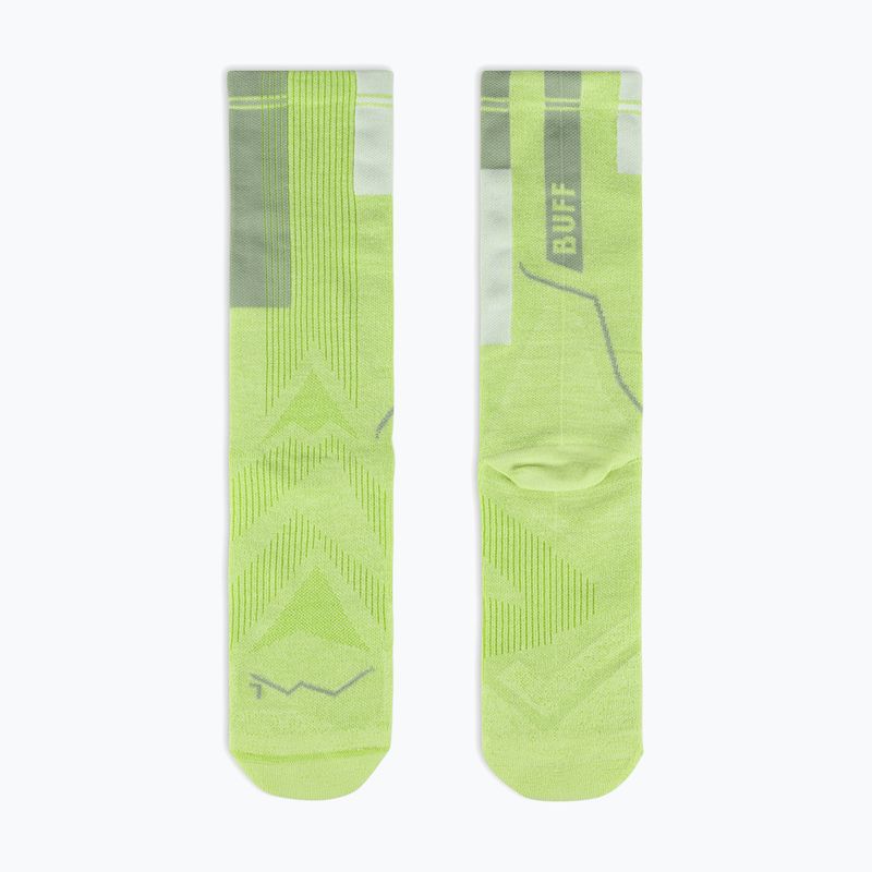 Kojinės BUFF Coolnet Crew lime 2
