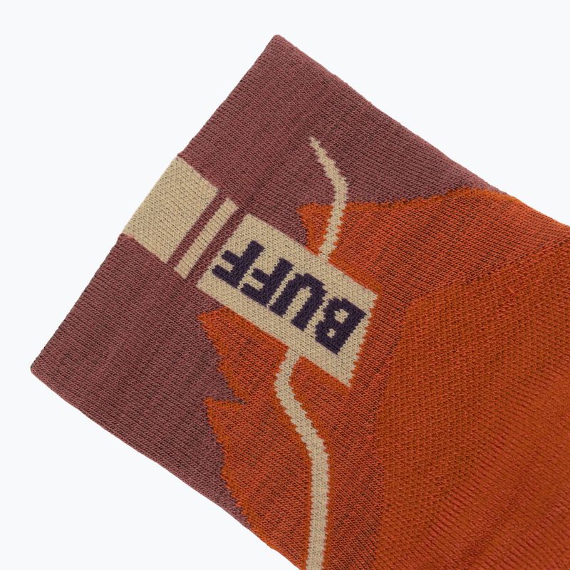 Kojinės BUFF Merino Lightweight Quarter LWQ3 ginger 3