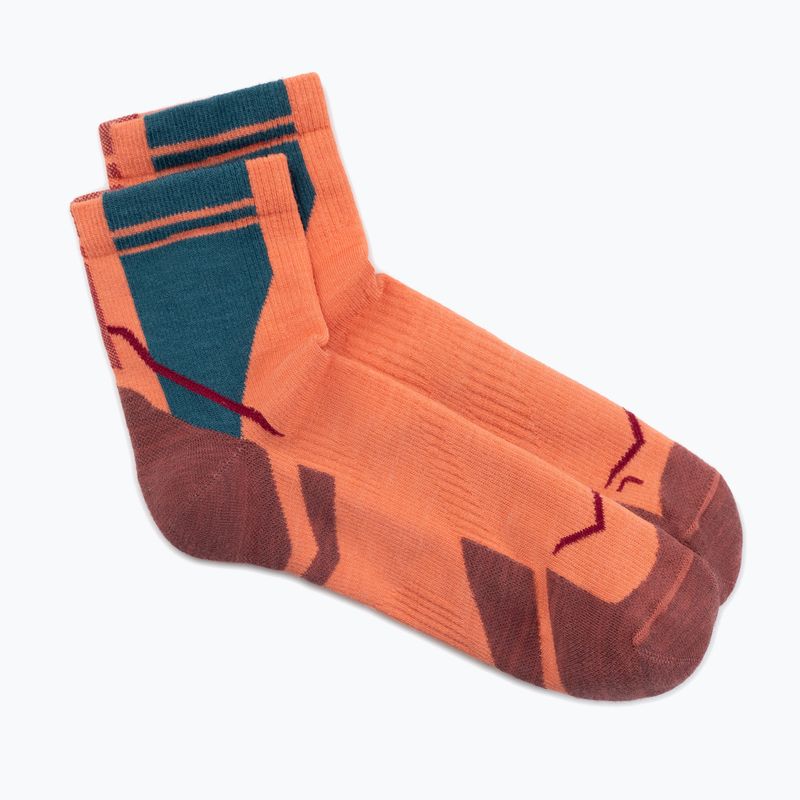 Kojinės BUFF Merino Lightweight Quarter LWQ4 flamingo 2