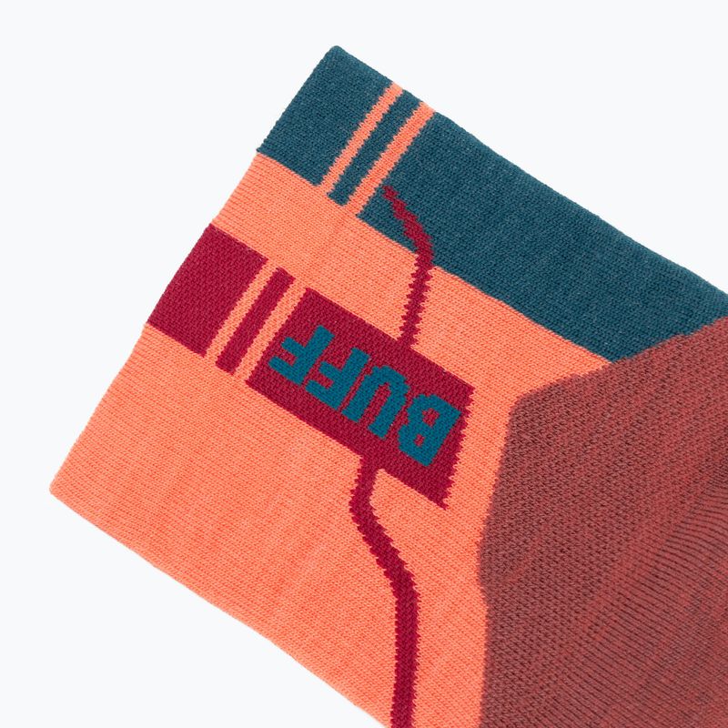 Kojinės BUFF Merino Lightweight Quarter LWQ4 flamingo 3