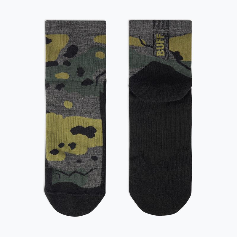 Kojinės BUFF Merino Lightweight Quarter LWQ2 grey 3