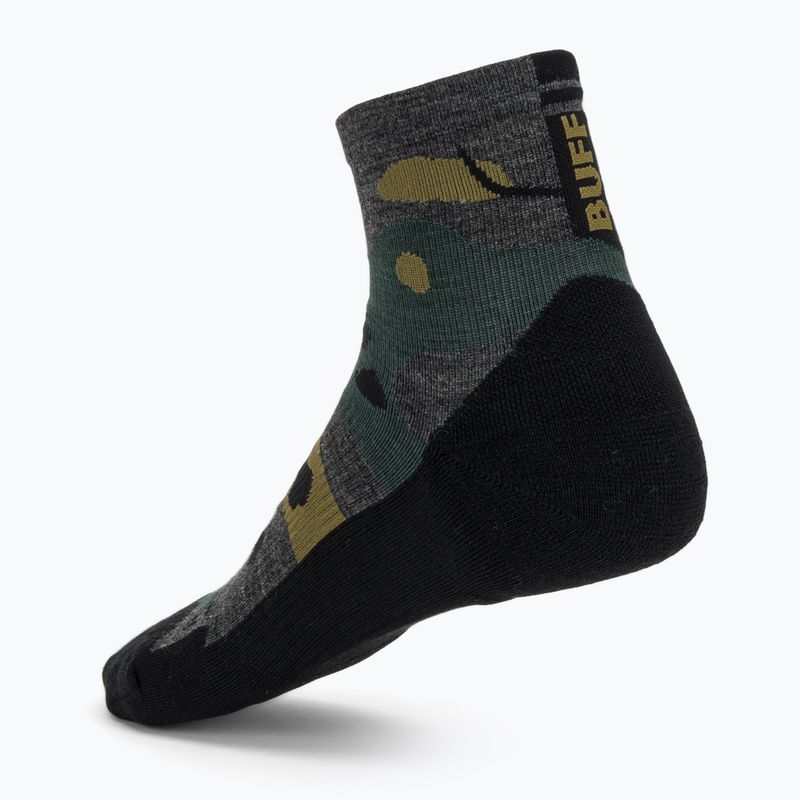 Kojinės BUFF Merino Lightweight Quarter LWQ2 grey 2