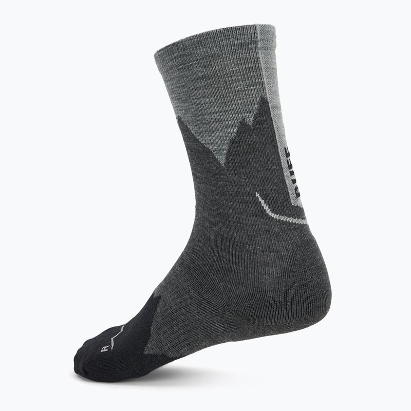 Kojinės BUFF Merino Lightweight Crew LWC3 juodos 2