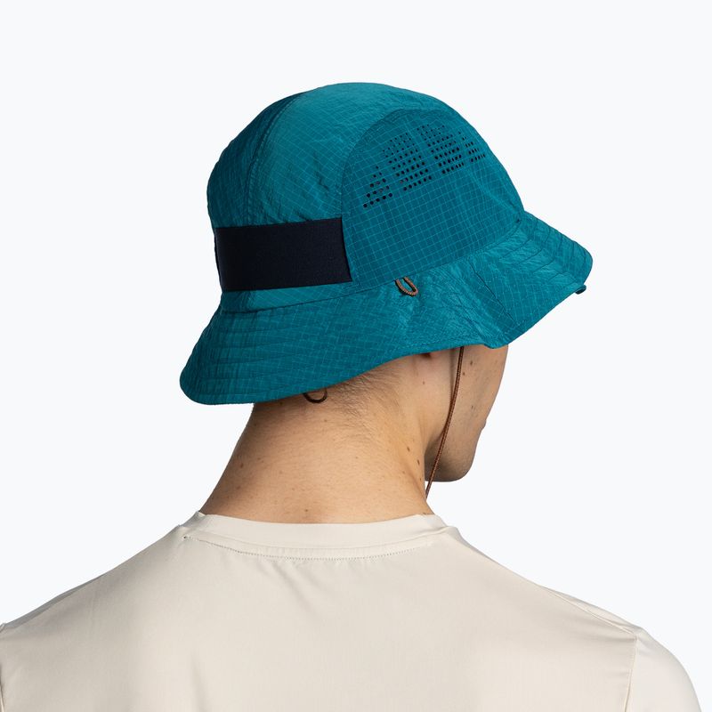 Skrybėlė BUFF Go Bucket solid teal 6