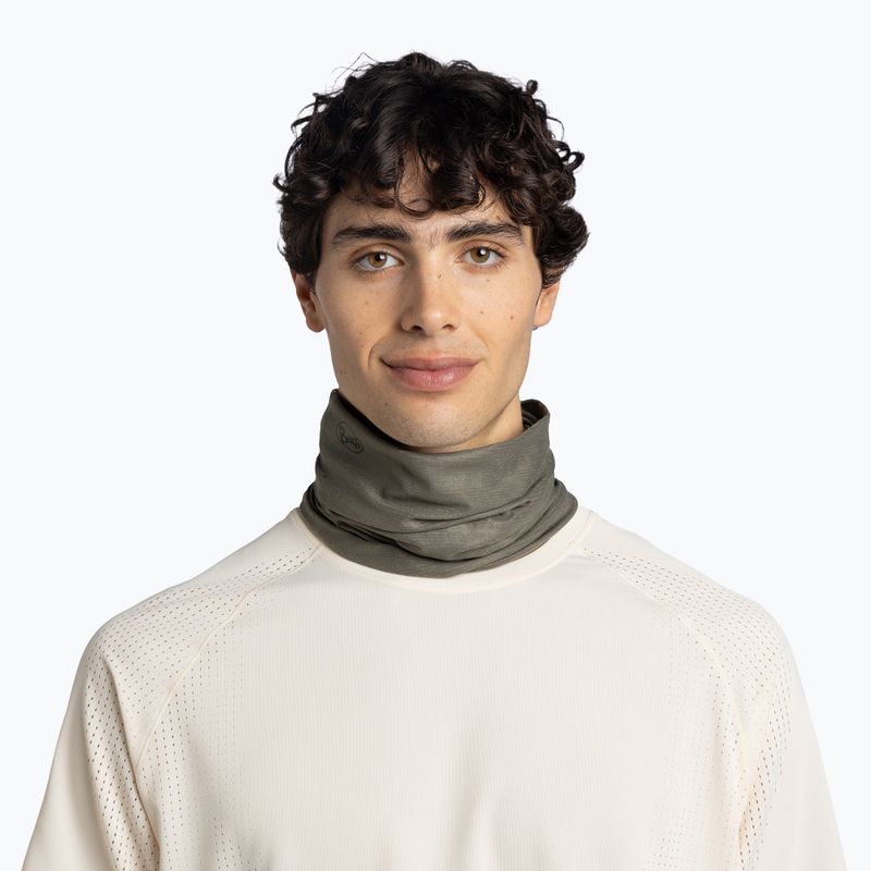 Daugiafunkcinė skara BUFF Coolnet UV Insect Shield Solid solid khaki 3