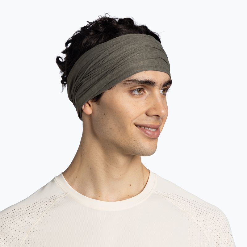 Daugiafunkcinė skarelė BUFF Coolnet UV Insect Shield Solid solid khaki 4