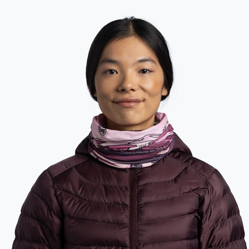 Daugiafunkcinė skara BUFF Original EcoStretch dioba orchid 3