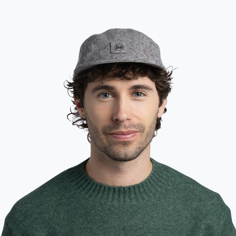 Žieminė kepurė Buff Merino Upcycled thier grey heather 4