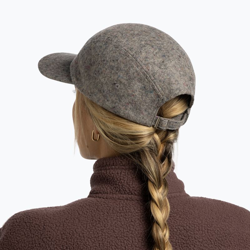Žieminė kepurė Buff Merino Upcycled thier grey heather 7