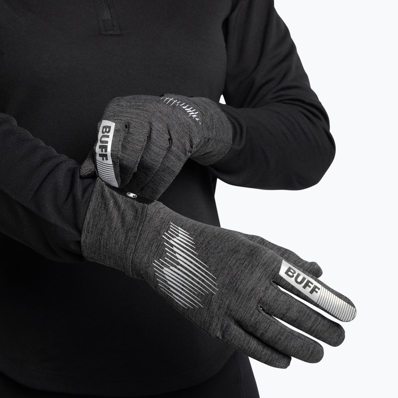 Pirštinės BUFF DryFlx black 6
